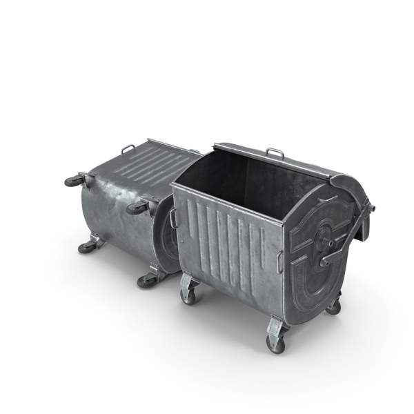 Container: Metal Garbage Containers Damaged Steel PNG & PSD Images Container: Metal Garbage Containers Damaged Steel PNG & PSD Images