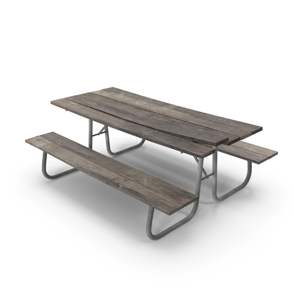Metal Picnic Table PNG & PSD Images