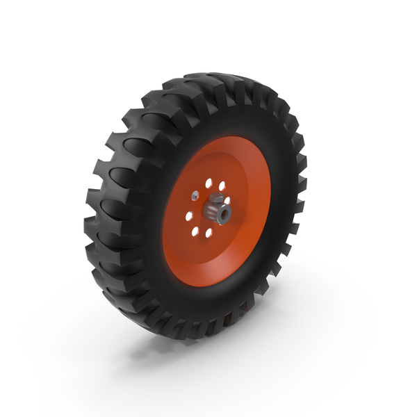 Metal Toy Kit Wheel with Treads PNG & PSD Images