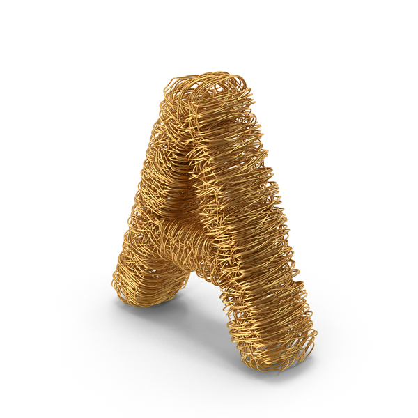 Language: Metal Wire A Symbol PNG & PSD Images