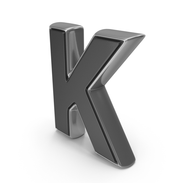 Symbols: Metalic Dual Color Alphabet Capital K Black PNG & PSD Images Symbols: Metalic Dual Color Alphabet Capital K Black PNG & PSD Images