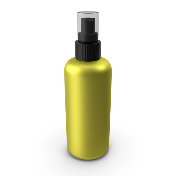 Bottle: Metallic Spray PNG & PSD Images