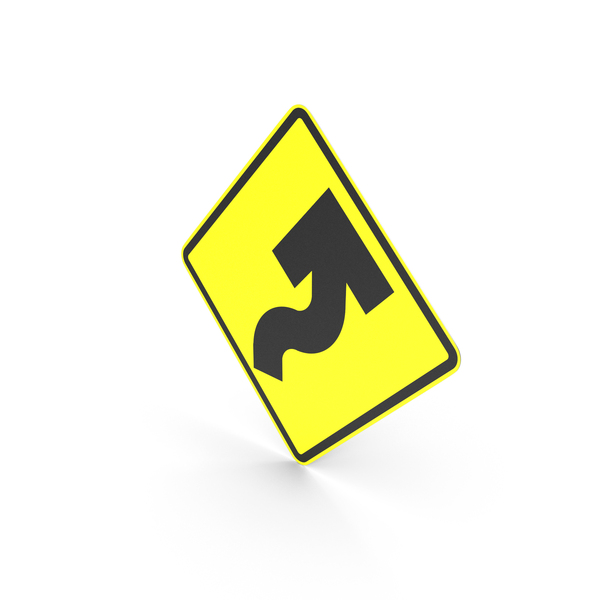 Traffic Signs: Mexican Sign Reverse Curve Right PNG & PSD Images Traffic Signs: Mexican Sign Reverse Curve Right PNG & PSD Images