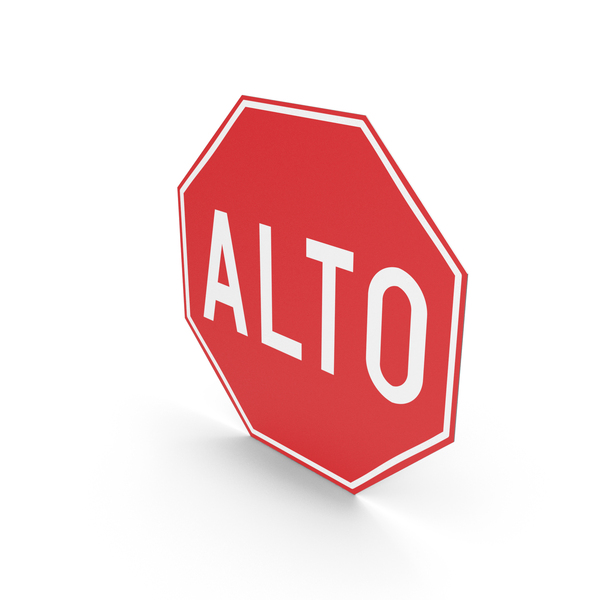 Traffic Signs: Mexican Sign Stop PNG & PSD Images