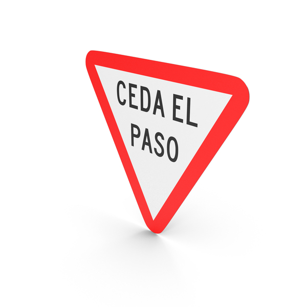 Traffic Signs: Mexican Sign Yield PNG & PSD Images Traffic Signs: Mexican Sign Yield PNG & PSD Images