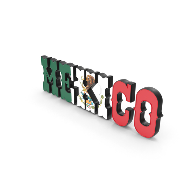 Language: Mexico Text with Flag PNG & PSD Images Language: Mexico Text with Flag PNG & PSD Images