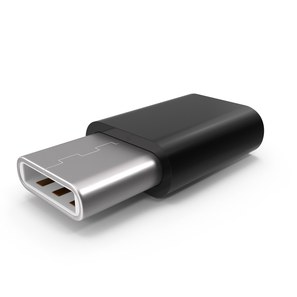 Usb Adapter: Micro-USB To Type-C PNG & PSD Images