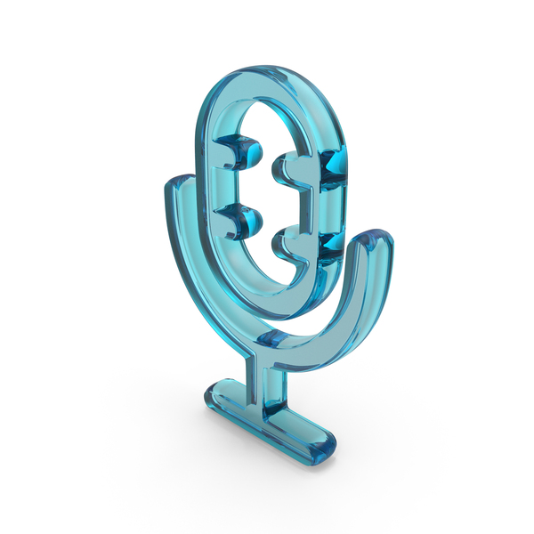 Symbols: Microphone Glass Symbol PNG & PSD Images