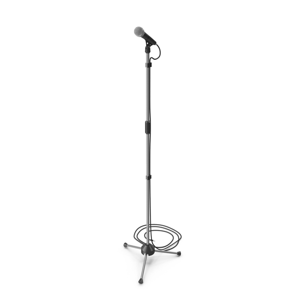 Microphone On Stand PNG & PSD Images Microphone On Stand PNG & PSD Images