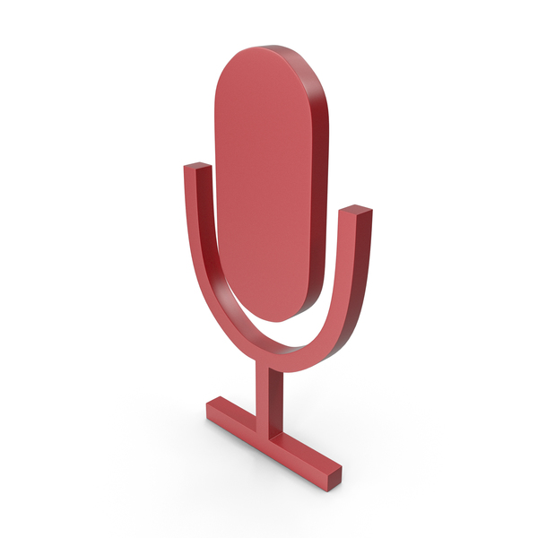 Computer: Microphone Red Icon PNG & PSD Images