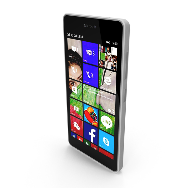 Smartphone: Microsoft Lumia 540 PNG & PSD Images Smartphone: Microsoft Lumia 540 PNG & PSD Images