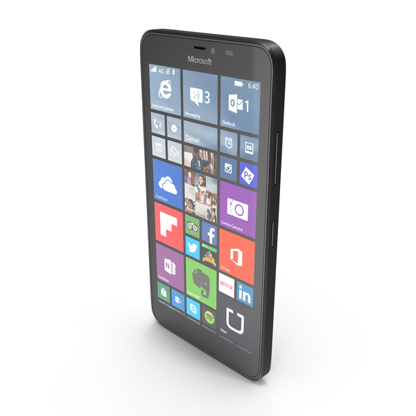 Smartphone: Microsoft Lumia 640 XL Dual SIM Black PNG & PSD Images Smartphone: Microsoft Lumia 640 XL Dual SIM Black PNG & PSD Images
