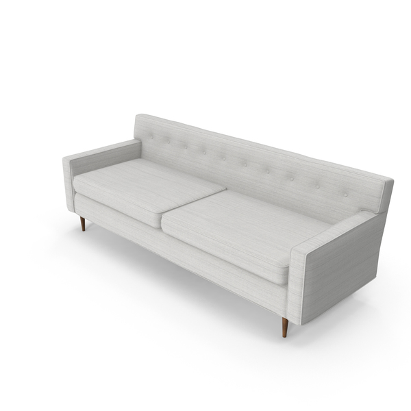Mid-Century Modern 4-seater Sofa PNG & PSD Images Mid-Century Modern 4-seater Sofa PNG & PSD Images