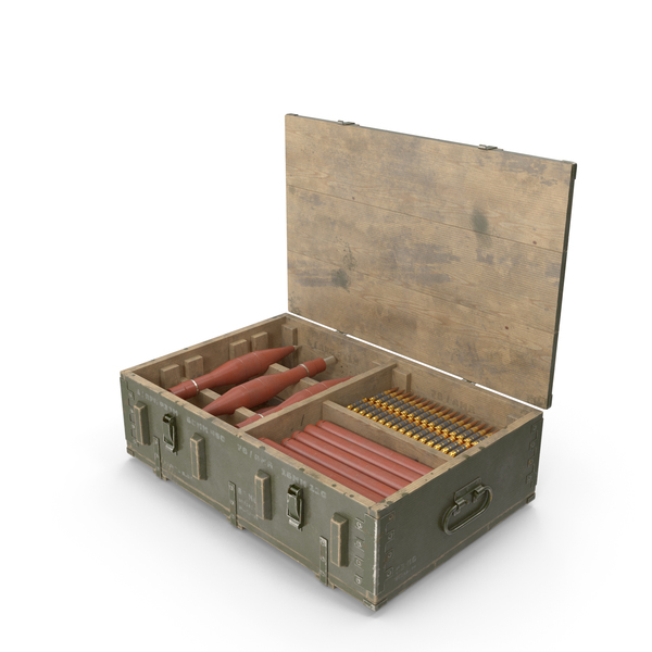 Ammunition: Military Box PNG & PSD Images