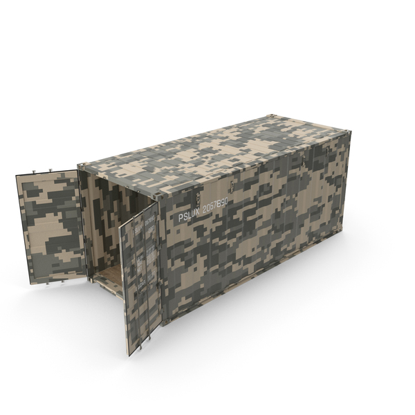 Cargo: Military Intermodal Shipping Container 20-Foot-Long Open PNG & PSD Images Cargo: Military Intermodal Shipping Container 20-Foot-Long Open PNG & PSD Images