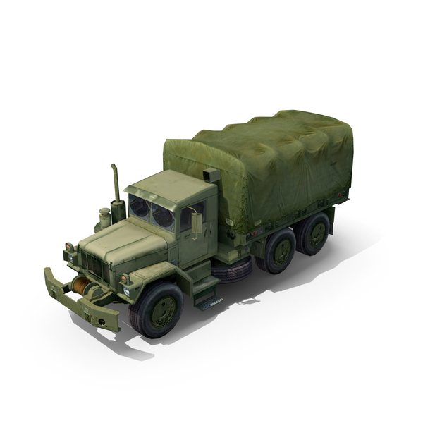 Military Truck M35 2½ Ton Cargo PNG & PSD Images
