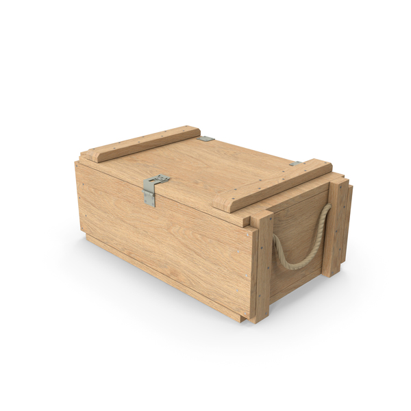 Ammunition Box: Military Wooden Crate PNG & PSD Images