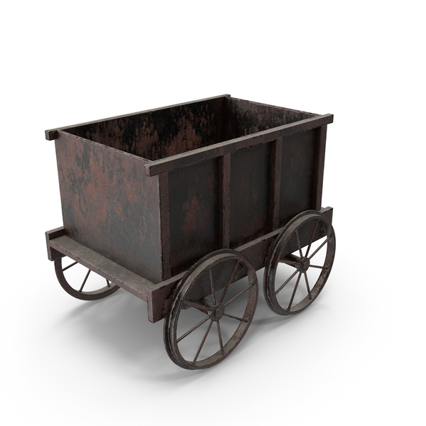 Mining Cart: Mine Trolley PNG & PSD Images