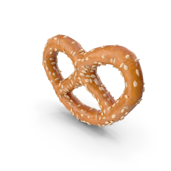 Mini Pretzel With Sesame PNG & PSD Images Mini Pretzel With Sesame PNG & PSD Images