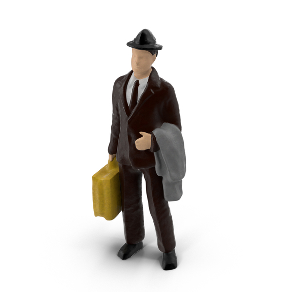 Miniature Toy Traveler PNG & PSD Images
