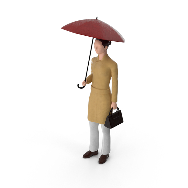Toy: Miniature Woman Traveler PNG & PSD Images