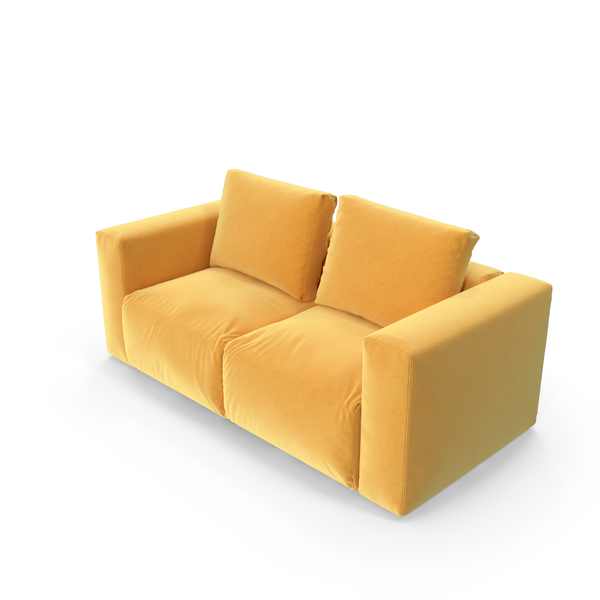 Minimal Sofa 2 Seats (Yellow) PNG & PSD Images Minimal Sofa 2 Seats (Yellow) PNG & PSD Images