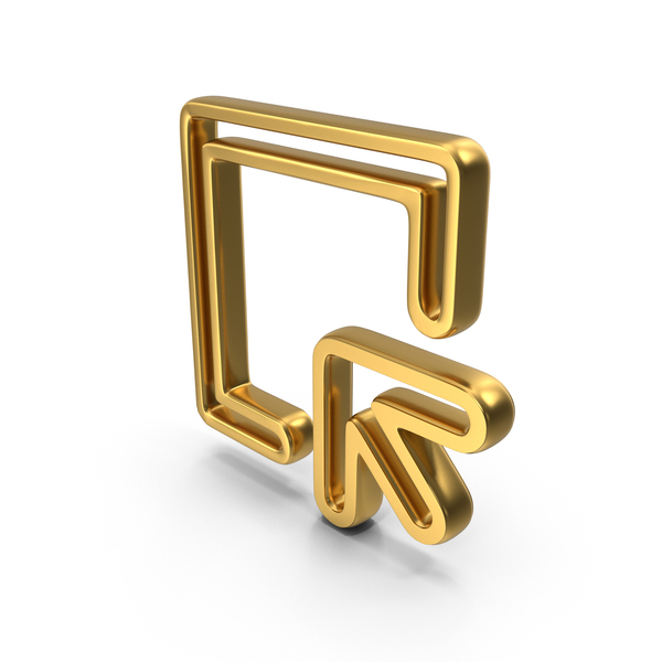 Symbols: Minimize Gold Symbol PNG & PSD Images