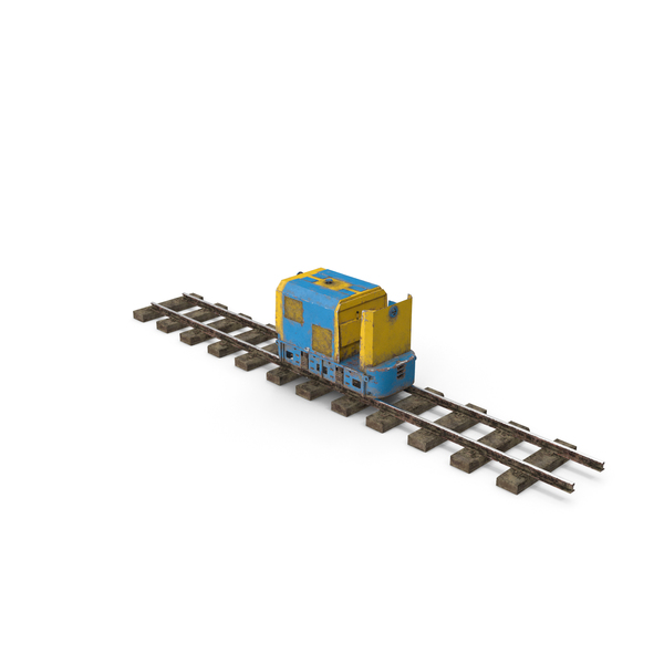 Cart: Mining Locomotive on Railway Section Dusty PNG & PSD Images Cart: Mining Locomotive on Railway Section Dusty PNG & PSD Images