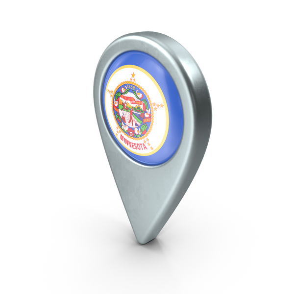 Minnesota State Location With Flag PNG & PSD Images Minnesota State Location With Flag PNG & PSD Images