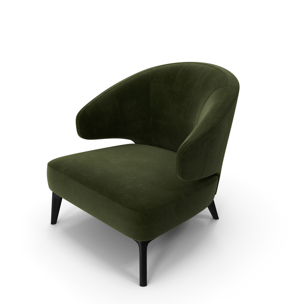 Arm Chair: Minotti Aston Armchair PNG & PSD Images