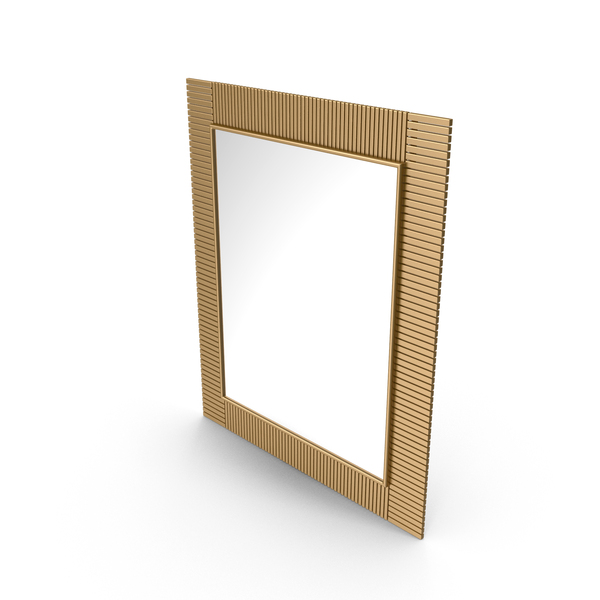Wall: Mirror In A Metal Frame PNG & PSD Images Wall: Mirror In A Metal Frame PNG & PSD Images