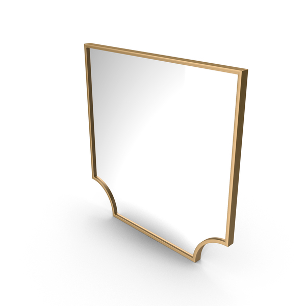 Wall: Mirror In A Metal Frame PNG & PSD Images Wall: Mirror In A Metal Frame PNG & PSD Images