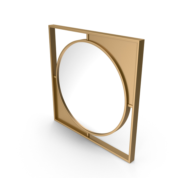 Wall: Mirror In A Metal Frame PNG & PSD Images Wall: Mirror In A Metal Frame PNG & PSD Images