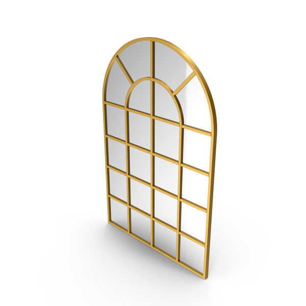 Mirror In Metal Frame PNG & PSD Images