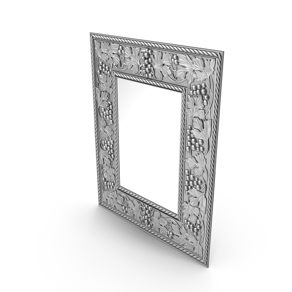 Mirror with Grapes and Leaves PNG & PSD Images Mirror with Grapes and Leaves PNG & PSD Images