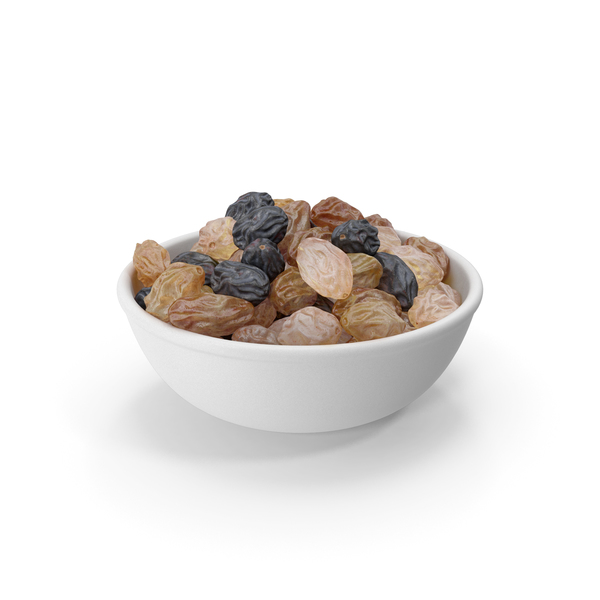 Currant: Mixed Raisins in a Bowl PNG & PSD Images Currant: Mixed Raisins in a Bowl PNG & PSD Images