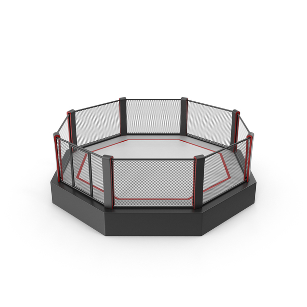Boxing Ring: MMA Cage PNG & PSD Images