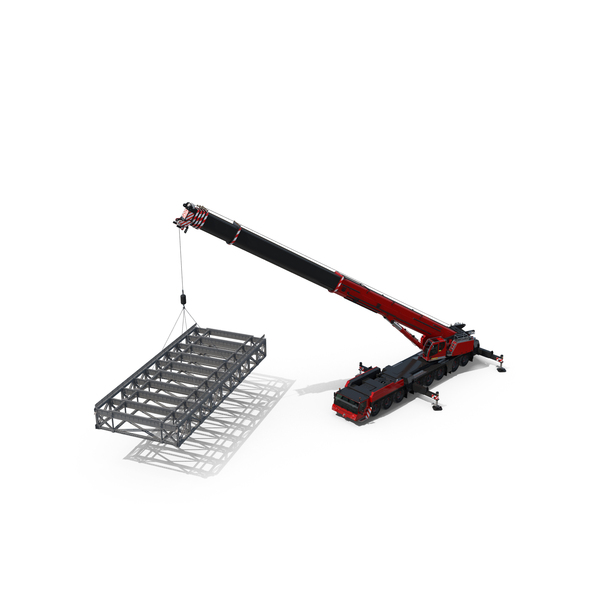 Mobile Crane Generic With Load PNG & PSD Images Mobile Crane Generic With Load PNG & PSD Images