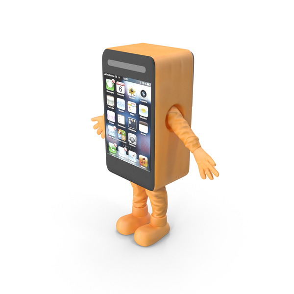 Mobile Phone Advertising Costume Orange PNG & PSD Images Mobile Phone Advertising Costume Orange PNG & PSD Images
