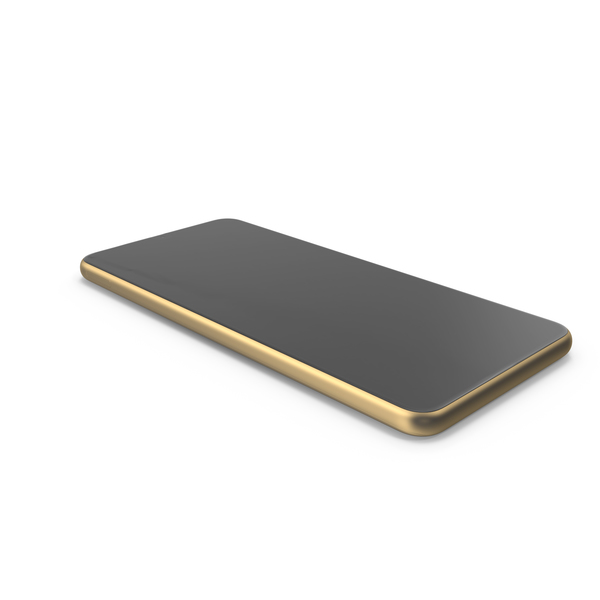 Smartphone: Mobile Phone Gold PNG & PSD Images