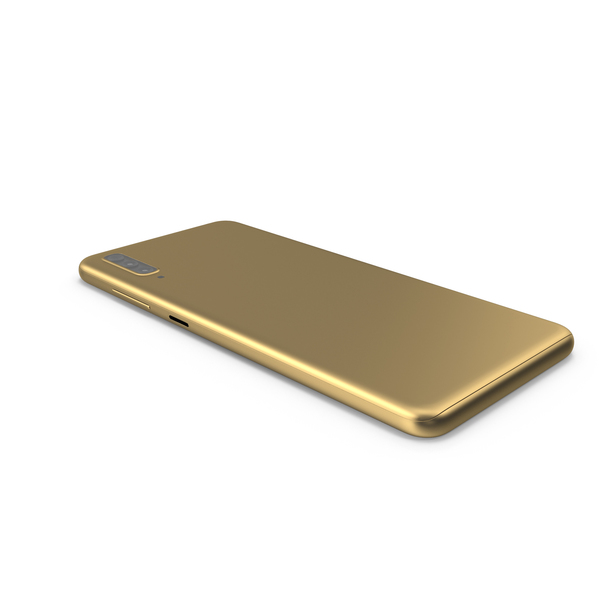 Smartphone: Mobile Phone Golden PNG & PSD Images