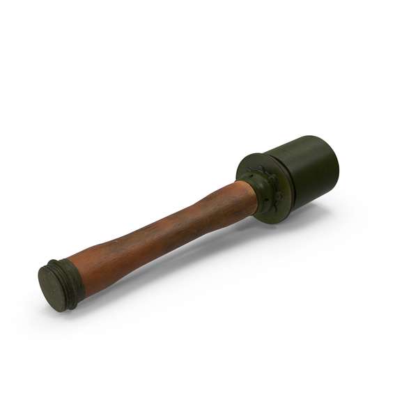 Model 24 Grenade (WWII) PNG & PSD Images Model 24 Grenade (WWII) PNG & PSD Images