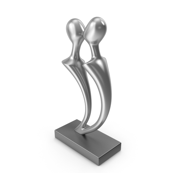 Modern Aluminum Sculpture PNG & PSD Images