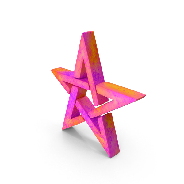 Symbols: Modern Colorful Star Symbol PNG & PSD Images