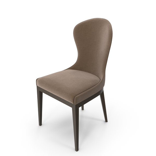 Modern Dining Chair (Brown) PNG & PSD Images