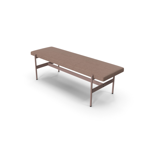 Divan: Modern Leather Daybench Bludot PNG & PSD Images