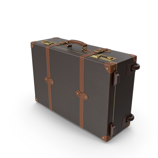 Modern Leather Suitcase PNG & PSD Images