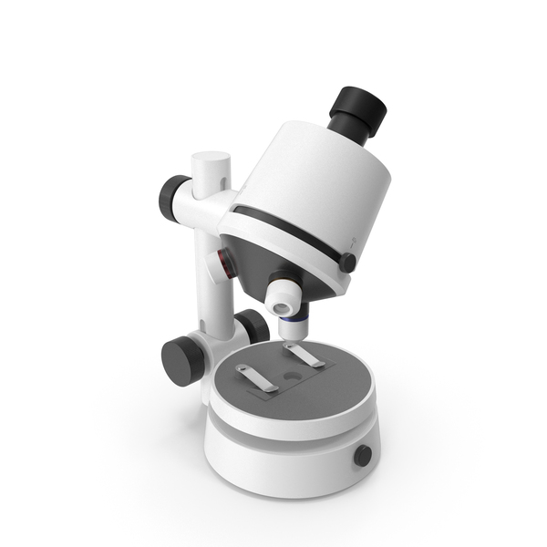 Stereo: Modern Optical Microscope White PNG & PSD Images Stereo: Modern Optical Microscope White PNG & PSD Images