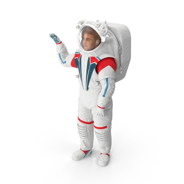 Modern Spacesuit On Astronaut Waving PNG & PSD Images Modern Spacesuit On Astronaut Waving PNG & PSD Images