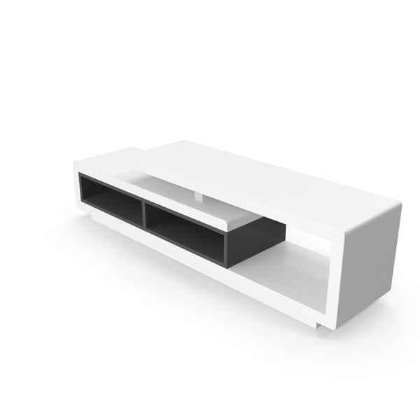 Entertainment Center: Modern Tv Stand Black And White PNG & PSD Images